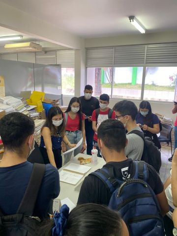 ALUNOS DO 7° PERÍODO DO CURSO DE HISTÓRIA DA UFCG - DATA: 02 - 09 - 2024